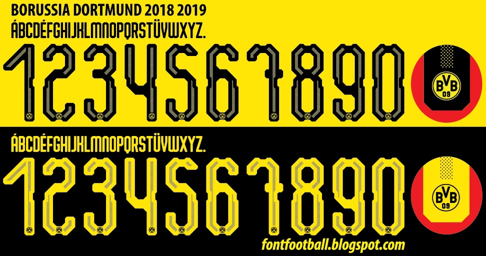 Dortmund Font 2018